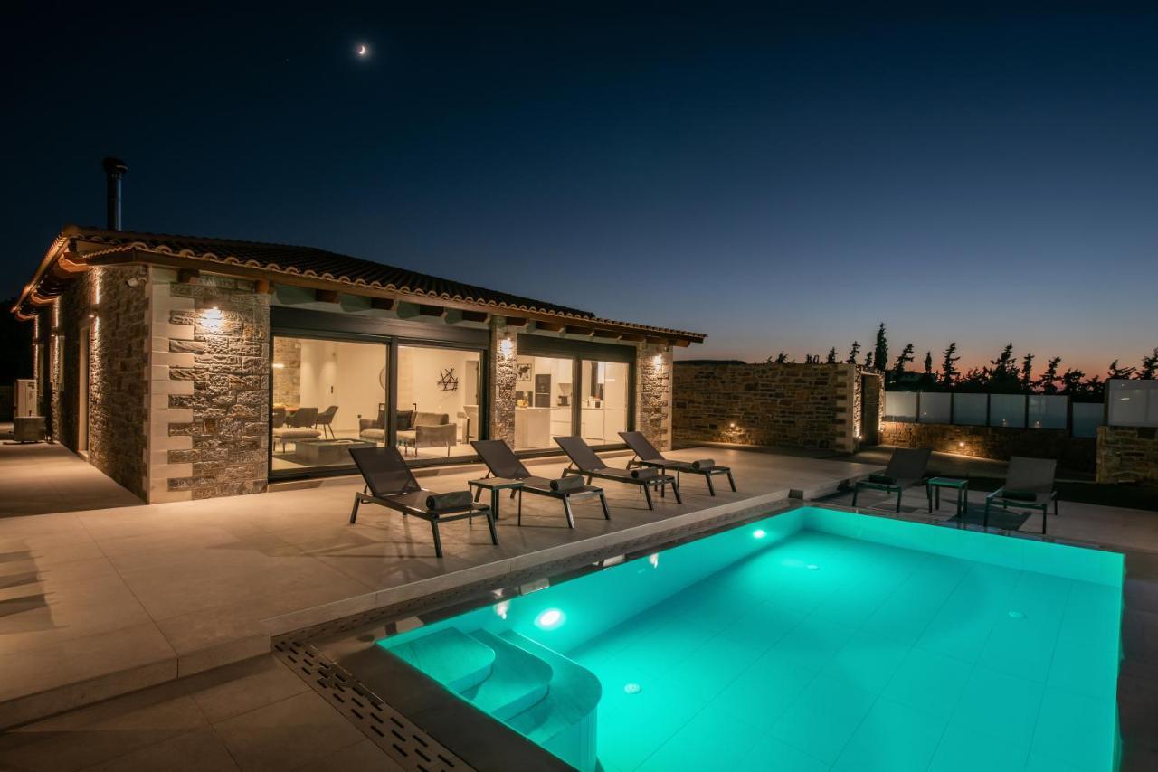 Luxury Villa Alexia 헐소니소스 외부 사진